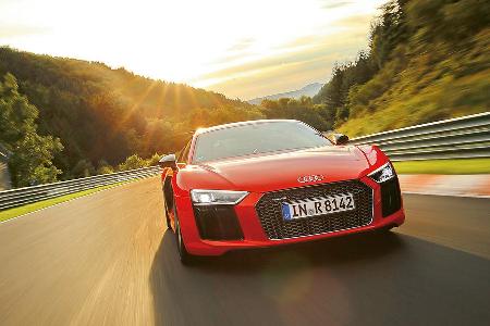 Audi R8 V10 Plus, Frontansicht