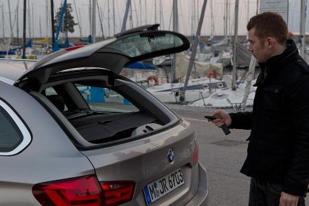 BMW 520i Touring, Heckklappe