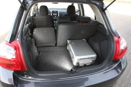 Toyota Auris, Kofferraum