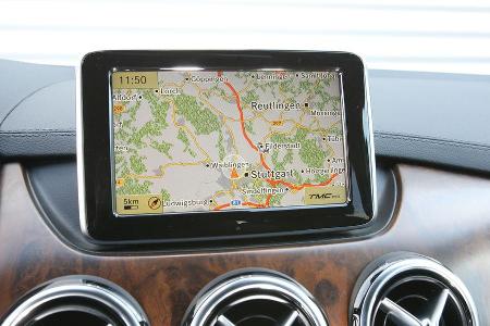 Mercedes B 200, Navi