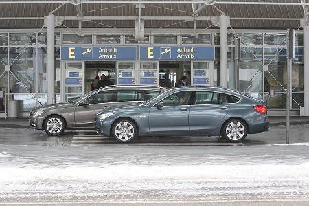 BMW 530d GT und Mercedes E 350 CDI T-Modell