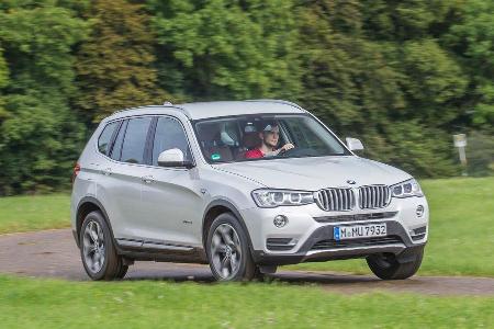 BMW X3, Frontansicht