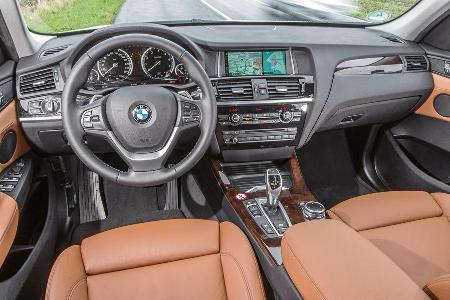 BMW X3, Cockpit