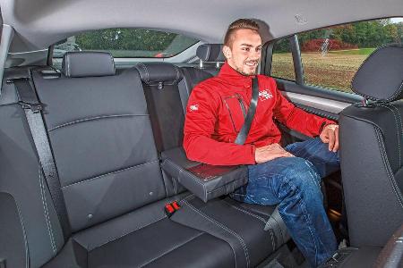 BMW X4, Fondsitz, Beinfreiheit