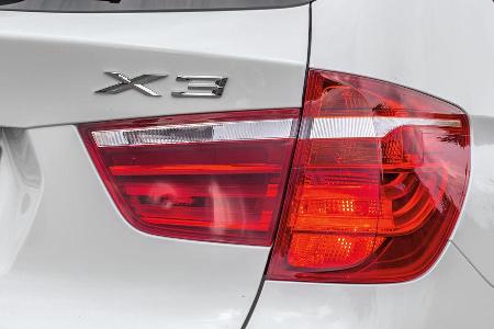 BMW X3, Typenbezeichnung