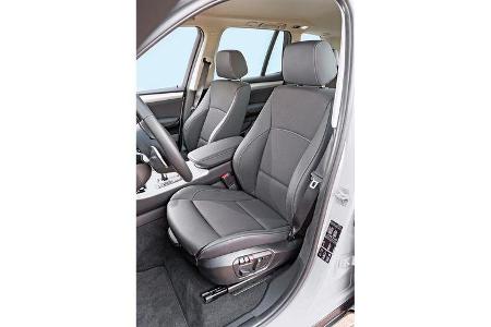 BMW X3 xDrive 20d, Fahrersitz