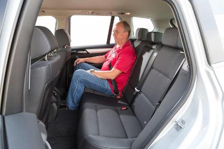 BMW X3 xDrive 20d, Fondsitz