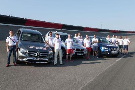 Audi Q5 2.0 TDI Quattro, BMW X3 xDrive 20d, Mercedes GLC 250 d 4Matic