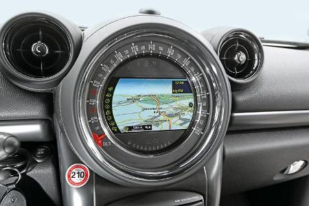 Mini Cooper SD Countryman All4, Zentralinstrument