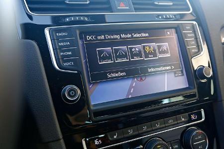VW Golf, Display, Infotainment