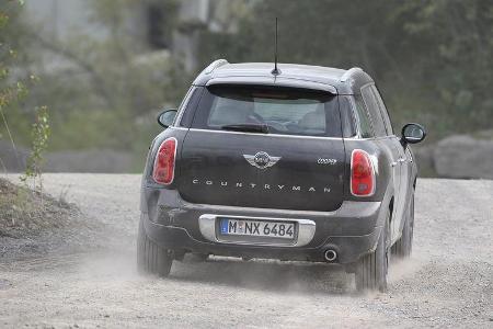 Mini Cooper Countryman, Heckansicht