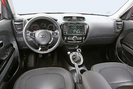 Kia Soul 1.6 GDI, Cockpit