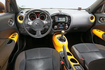 Nissan Juke 1.2 DIG-T, Cockpit