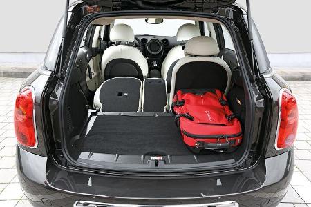 Mini Cooper Countryman, Kofferraum, Ladefläche