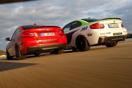 Dieselspeed-BMW M235i, Versus-BMW M235i, Heckansicht