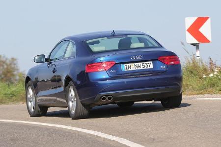 Audi A5 Coupé 2.0 TDI Quattro, Heckansicht