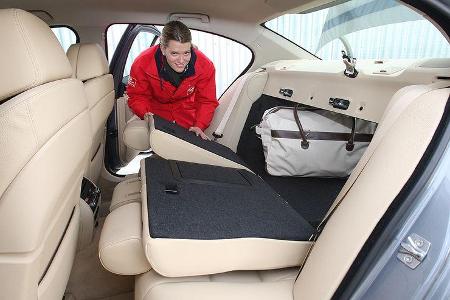 BMW 535i Rücksitzbank