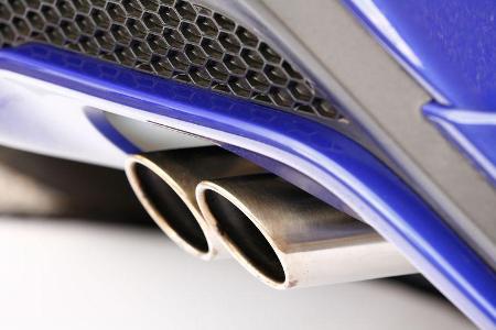 Ford Fiesta ST, Auspuff, Endrohr