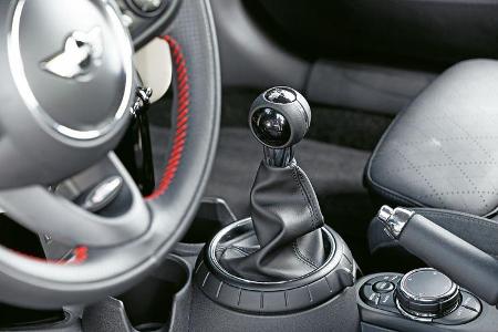 Mini Cooper S, Schalthebel