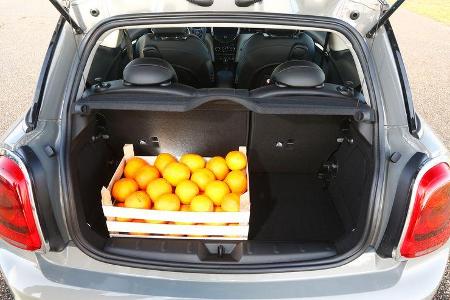 Mini Cooper S, Kofferraum