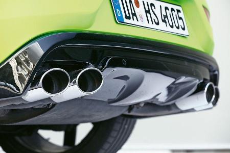 Heico-Volvo V40 T5 HPC, Auspuff, Endrohr