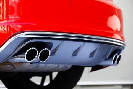 MTM-Audi S3, Auspuff, Endrohr