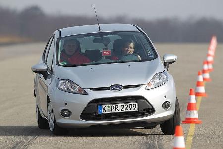 Der Fiesta punktet vor allem mit sehr guten Fahreigenschaften.