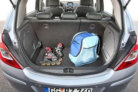 Stauvolumen zwischen 285 und 1.100 Liter.