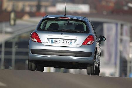 99 Gramm CO2-Ausstoß beim Peugeot 207.