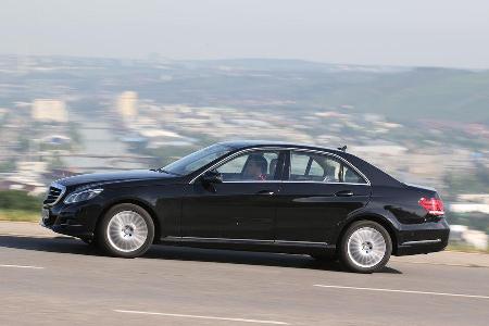 Mercedes E 220 Bluetec, Seitenansicht