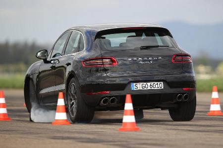 Porsche Macan S Diesel, Heckansicht