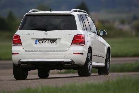 Mercedes GLK 350 CDI 4Matic, Heckansicht