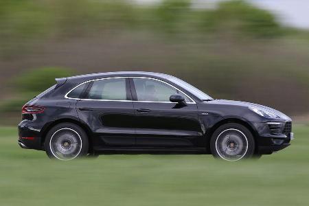 Porsche Macan S Diesel, Seitenansicht