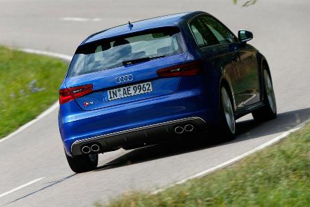 Audi S3, Heckansicht