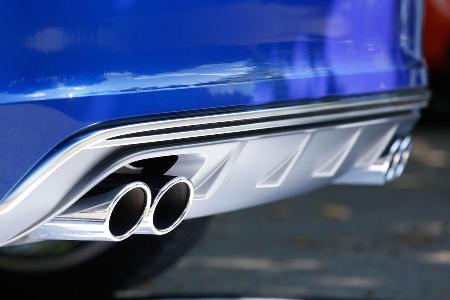 Audi S3, Auspuff, Endrohre