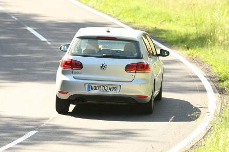 VW Golf 1.4 TSI, Heck, Rückansicht