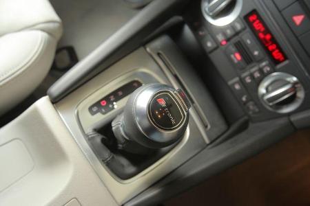 Audi A3 Sportback 1.4 TFSI, Schalthebel, Schaltknauf