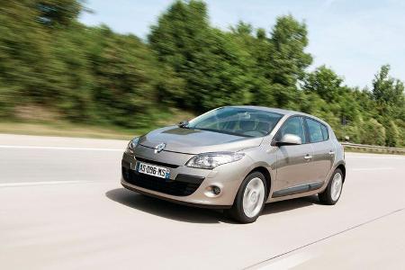Renault Megane TCE 130, Front, Frontansicht