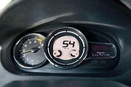 Renault Megane TCE 130, Tacho, Anzeigeinstrumente