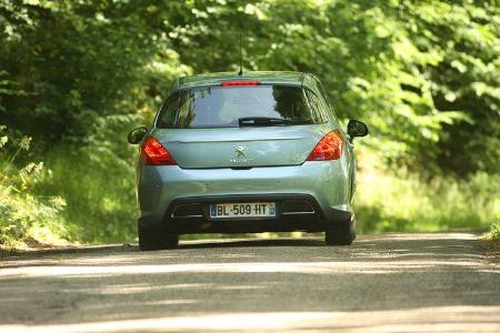 Peugot 308 Vti 120, Heck, Rückansicht, Bremslicht