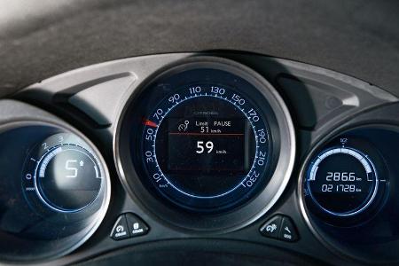 Citoen C4 VTi 120, Tacho, Anzeigeinstrumente