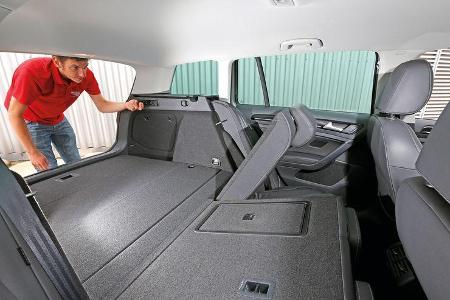 VW Golf 2.0 TDI Variant, Fondsitz, Beinfreiheit