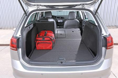 VW Golf 2.0 TDI Variant, Laderaum, Fondsitz umgeklappt