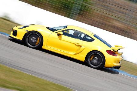 Porsche Cayman GT4, Seitenansicht