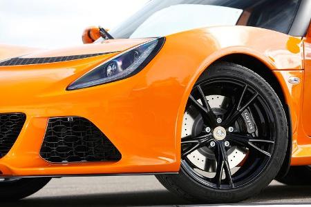 Lotus Exige S, Rad, Felge