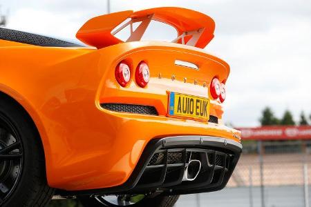 Lotus Exige S, Heckflügel