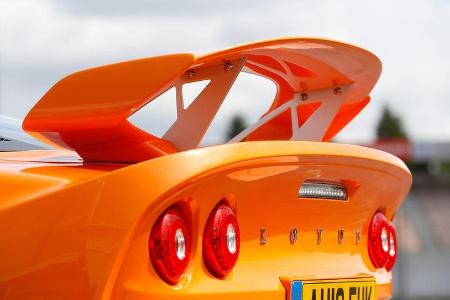 Lotus Exige S, Heckflügel