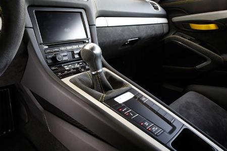 Porsche Cayman GT4, Schalthebel