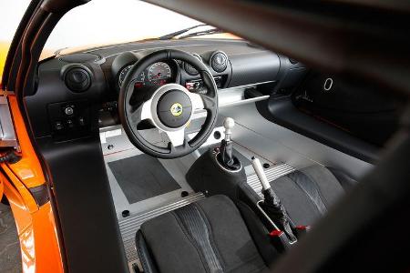 Lotus Exige S, Cockpit