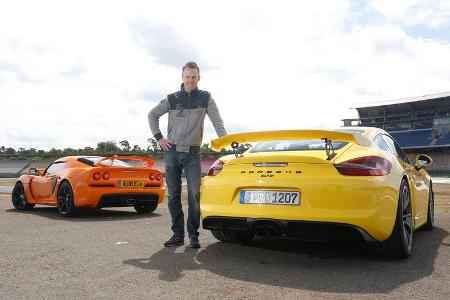 Porsche Cayman GT4, Lotus Exile S, Christian Gebhardt